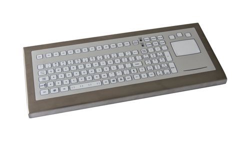 Desktop-Tastatur - Food keyboard with touchpad - NSI - einbaufähig / Membran / 105 Tasten