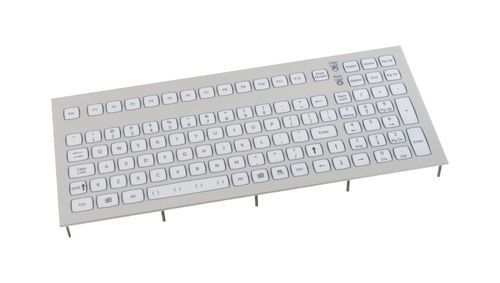 Einbaufähige Tastatur - KST102 - NSI - Membran / 103 Tasten / für Schalttafel