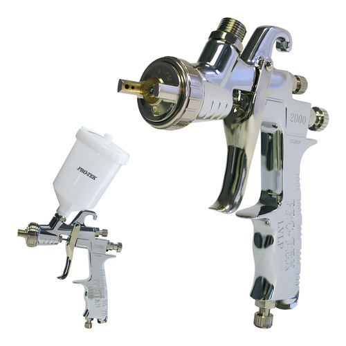 Spritzpistole - 2000 series - Pro-Tek - für Farbe / manuell / Fließbecher