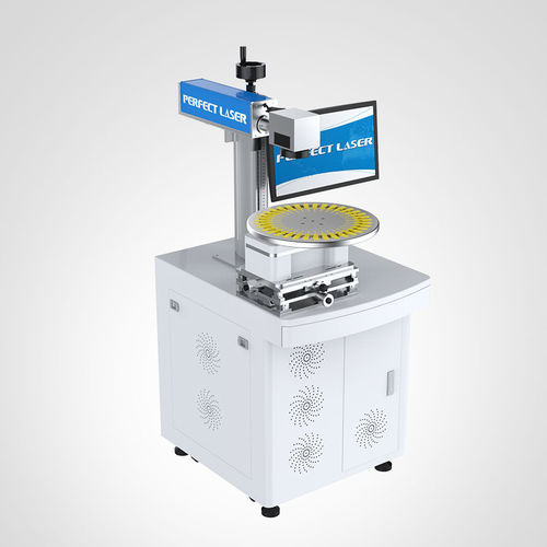 Faserlaser-Markiermaschine - PEDB-420 - Perfect Laser Co., Ltd. (China) - Kunststoff / kompakt / für Tierohrmarke