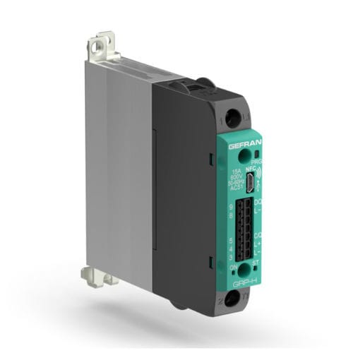 Statisches Relais / AC - GRP-H - GEFRAN - kompakt / für DIN-Schiene / Schnittstellen