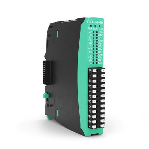 Digitales E/A-Modul - G3-AM8 - GEFRAN - EtherCAT / 4 Analogausgänge / 4 Analogeingänge