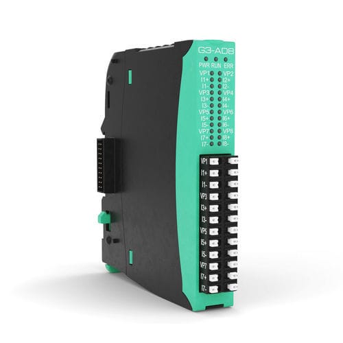 Analoges Eingangsmodul - G3-AD8 - GEFRAN - EtherCAT / 8 Kanäle / 8 Analogeingänge