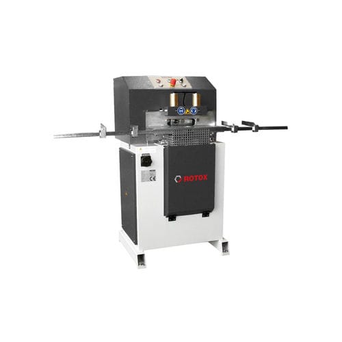 Vertikale Bohr- und Fräsmaschine - FBO series - ROTOX GmbH - für PVC-Profile / pneumatisch