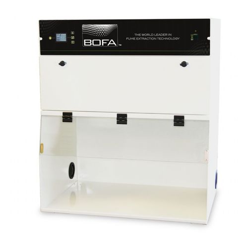 Rauch-Absaug-Schrank - FumeCAB 1000 iQ - BOFA International - Benchtop / Flügeltüren / Metall
