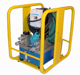 Hydraulikaggregat mit Elektromotor - GHE 2S series - HYDR'AM - mobil