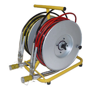 Hydraulikschlauchaufroller - 2 DH 15 P series - HYDR'AM - einziehbar / doppelt