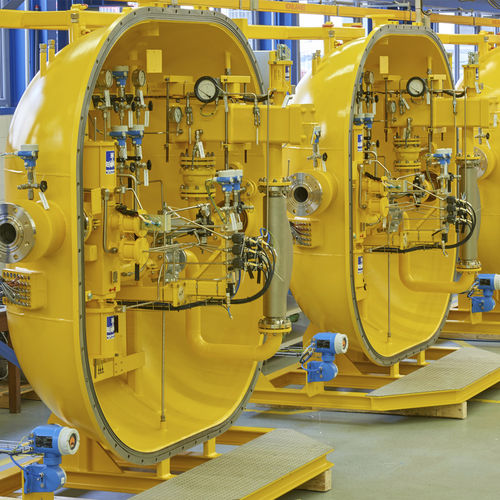 Gas-Regelstation / für Schiffsmotoren - 3D-GVU - Kühme Armaturen GmbH