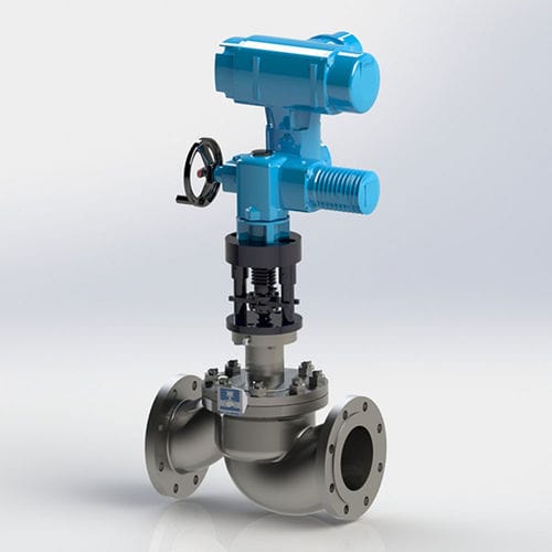 Kugelsitzventil - MRV - Kühme Armaturen GmbH - elektrisch / Steuerung / Verteilung