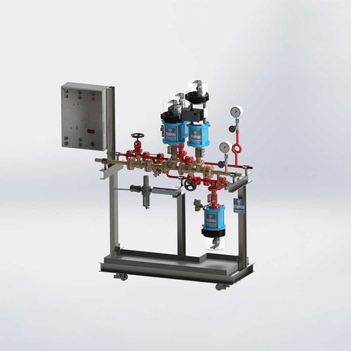 Brenner-Brennstoffskids - Kühme Armaturen GmbH - für Industrieanwendungen