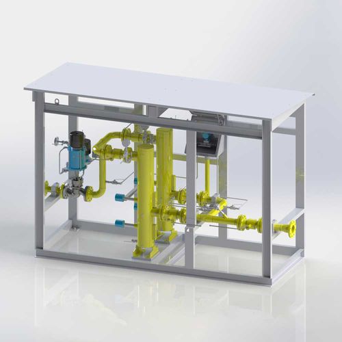 Brennstoffskids für Gasturbine - Kühme Armaturen GmbH - manuell