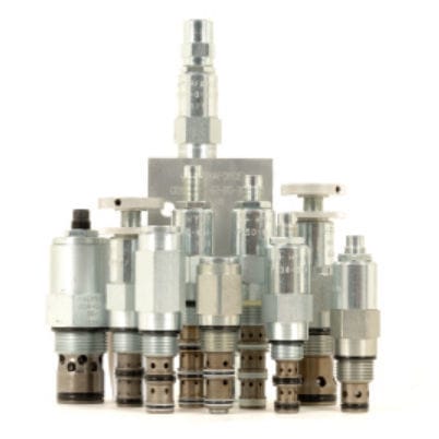 Hydraulische Entlastungsventil - CR10-28 - HYDRAFORCE - direktgesteuert / Differential / Keramikrohr