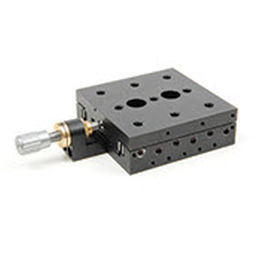 Linearer Positioniertisch - VB6-P-PL - DELTRON - manuell betätigt / 1-Achs / mit Kugellager
