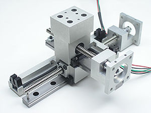 XY-Positioniertisch - DELTRON - linear / motorisiert / 2-Achs