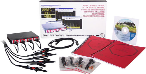 Analoges Oszilloskop - Handyscope HS4 - TiePie engineering - tragbar / 4 Kanäle / USB