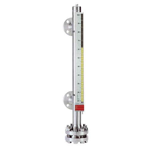 Niveauanzeiger für Flüssigkeiten - H&b Sensors - Magnet / Flansch / Edelstahl