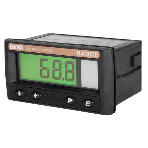 Temperaturanzeiger - BA307E-BL - H&b Sensors - digital / für DIN-Schiene / schleifengespeist