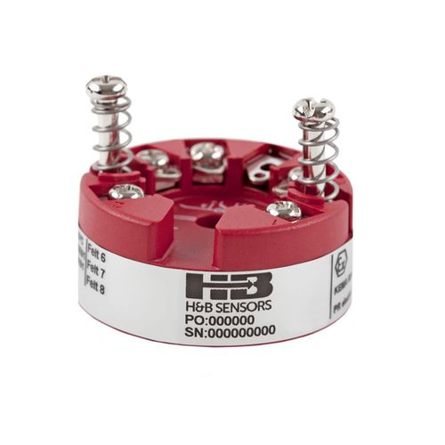 Temperaturmessumformer / am Sondenkopf - 5333D - H&b Sensors - RTD / mit Stromausgang / NAMUR