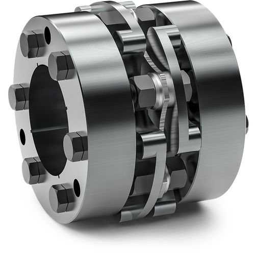 Federdruckkupplung - LP4 S series - R + W Coupling Technology - Scheiben / Welle / Klemmbefestigung