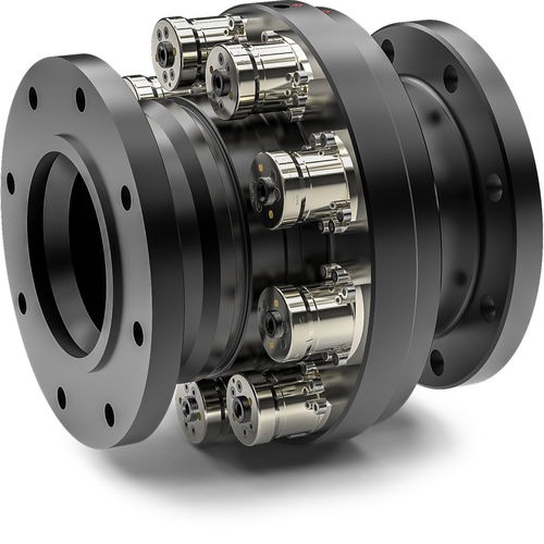 Elastische Kupplung - STF series - R + W Coupling Technology - kompakt / Flansch