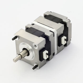Doppelter Motor - MICROSTEP GmbH - Schritt / DC / für Industrieanwendungen