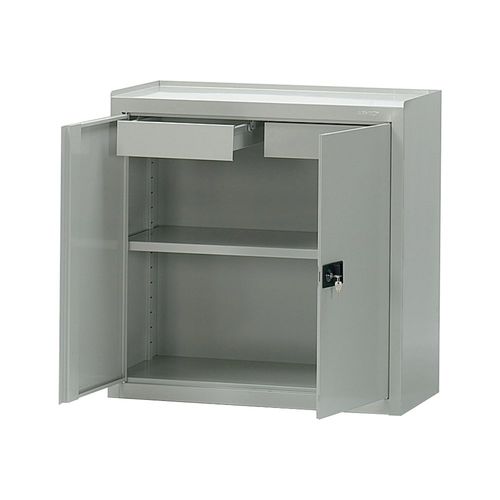 Lagerschrank - 105 - ARMECO - bodenstehend / mit Schublade / Fachböden