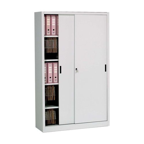 Lagerschrank - AS/1  series - ARMECO - bodenstehend / Fachböden / mit Schiebetüren