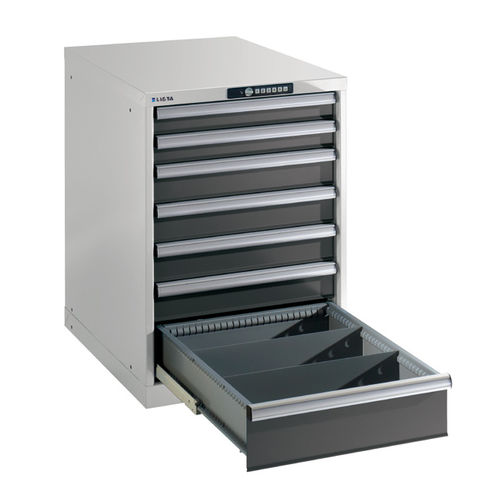 Werkzeugschrank - LI/14.3 series - ARMECO - bodenstehend / mit 4 Schubladen / mit 5 Schubladen