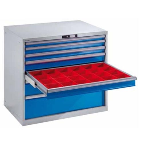 Werkzeugschrank - LI/78.29 series  - ARMECO - bodenstehend / 7-Schubladen / 10-Schubladen