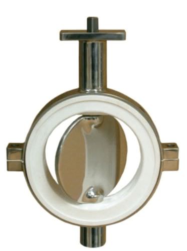 Absperrklappe - 486 series - Posi-flate - Flansch / Edelstahl