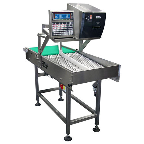 Halbautomatische Etikettiermaschine - GS-3000 - DIBAL, S.A. - für Verpackung / für die Logistik / für die Lebensmittelindustrie