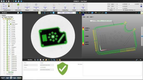 Software für Mehrsensor-Messtechnik - ZONE3® - Optical Gaging Products - Simulation / Programmier / CAD