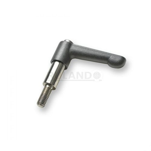 Edelstahl-Klemmhebel - LF30-CL-M4:12-ZS - Ruland Manufacturing Co., Inc. - verstellbar / Gewinde