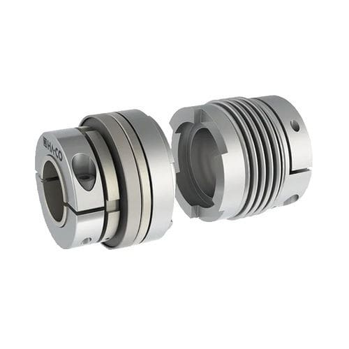 Elastomerkupplung - FHW-F-SB series - HA-CO GmbH - Metallbalg / Welle / für Teile