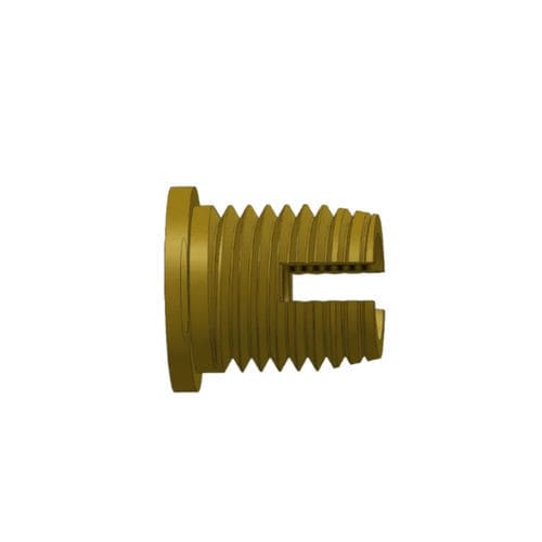 Gewindeeinsatz - MGT-M..-BU(KK)DS-"L "MS/ST/ES - HA-CO GmbH - selbstschneidend / Metall / quadratisch