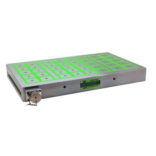 Rechteckige Magnetspannplatte - FXL-50 series - Flaig Magnetsysteme GmbH & Co.KG - für Werkzeugmaschinen