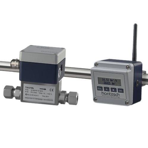 Thermodurchflussmesser - TA Di series - Höntzsch GmbH & Co KG - Massen / für Luft / Clamp-On
