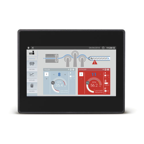 HMI mit resisitivem Touchscreen - Control Techniques - MCh series - NIDEC DRIVES - embedded / mobil / 800 x 480