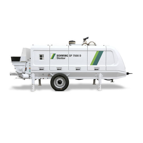Stationäre Betonpumpe - SP 7500 - SCHWING GmbH - für Baustelle