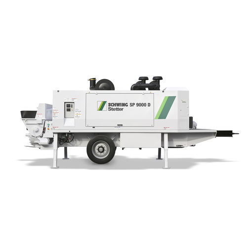 Stationäre Betonpumpe - SP 9000 - SCHWING GmbH - für Baustelle