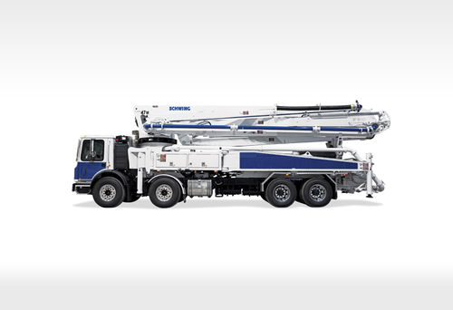 Mobile Autobetonpumpe - S 47 SX - SCHWING GmbH - für Baustelle
