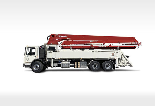 Mobile Autobetonpumpe - S 39 SX - SCHWING GmbH - für Baustelle