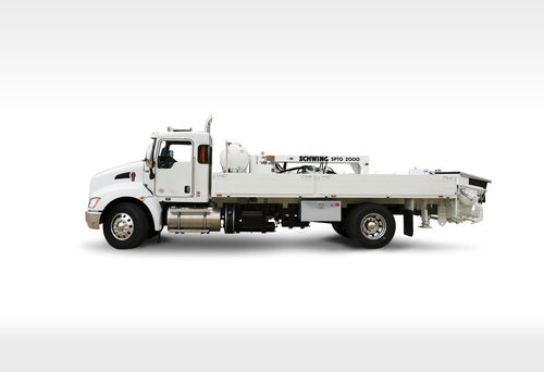 Stationäre Betonpumpe - SPTO 2000 - SCHWING GmbH - für Baustelle / Diesel / Kolben