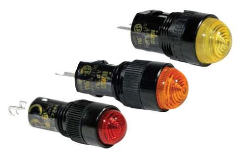 Permanent-Leuchtmelder - AP series - IDEC - LED / für Schalttafeleinbau / rund