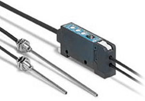 Optoelektronischer Sensor / Einweg - SA1C-F - IDEC - rechteckig / Glasfaser / kompakt