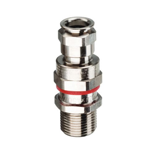 Kabelverschraubung / vernickeltes Messing - ADE-1FC - A2S Advanced Safety Solutions - Stahl / Edelstahl / Hochsicherheit