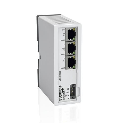 Ethernet-Port-Multiplier - CU1123  - Beckhoff Automation