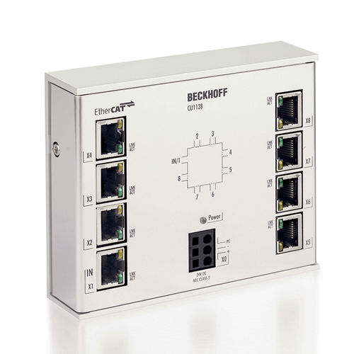 Ethernet-Port-Multiplier - CU1128  - Beckhoff Automation