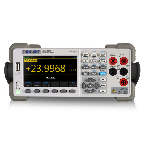 Digitales Multimeter - SDM3055 Series - Siglent Technologies Co., Ltd - Benchtop / cat I / mit Leistungsmessung