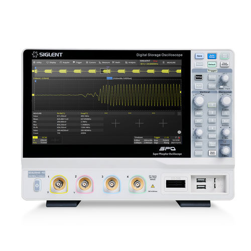Scanner / Oszilloskop / 4 Kanäle - SDS2000X HD series - Siglent Technologies Co., Ltd - analog / 12-Bit / LAN